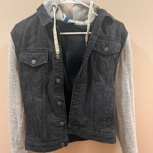 Divided H&M Jean Sweater Jacket